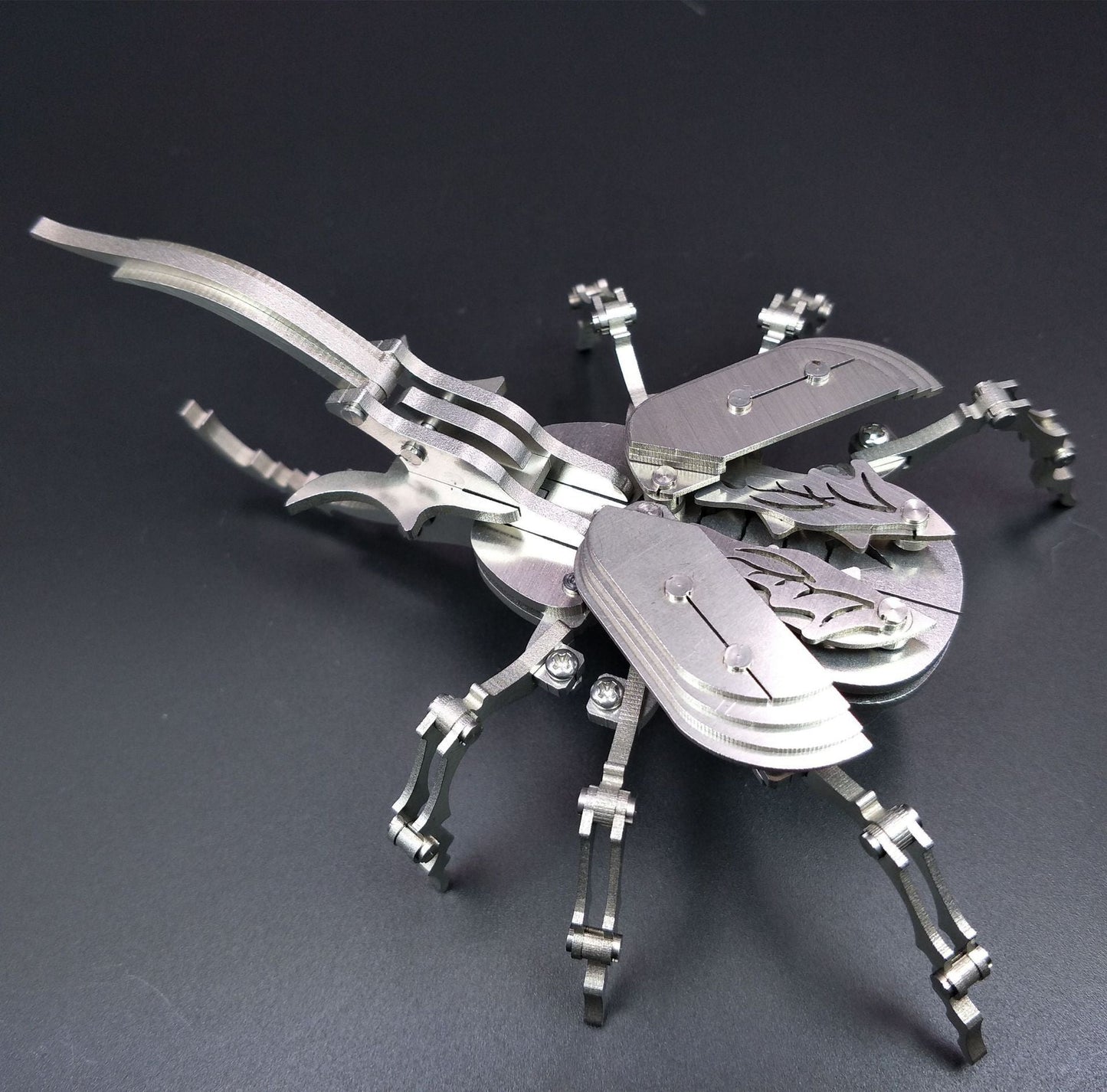 3D Metal Iron Beetle Insect Mechanical Puzzle Model Kit - 3D Metal Puzzle Kit | Karpenter Shop