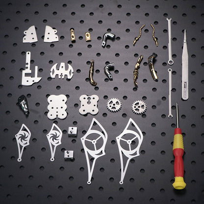 3D Mechanical Wasp Stainless Steel Assembly Kit - 3D Metal Puzzle Kit | Karpenter Shop