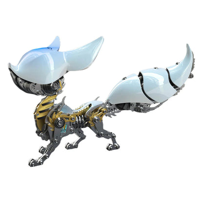 Fox Hanfei 339PCS 3D Mechanical Metal Model – Magnetic LED Kit - 3D Metal Puzzle Kit | Karpenter Shop