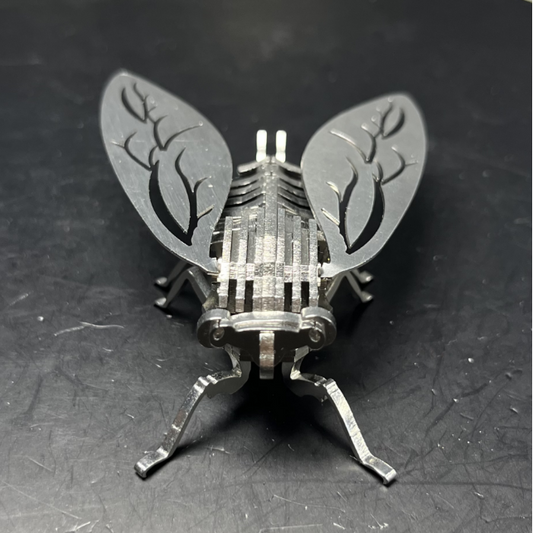 3D Metal Cicada Mechanical Puzzle Model Kit - 3D Metal Puzzle Kit | Karpenter Shop