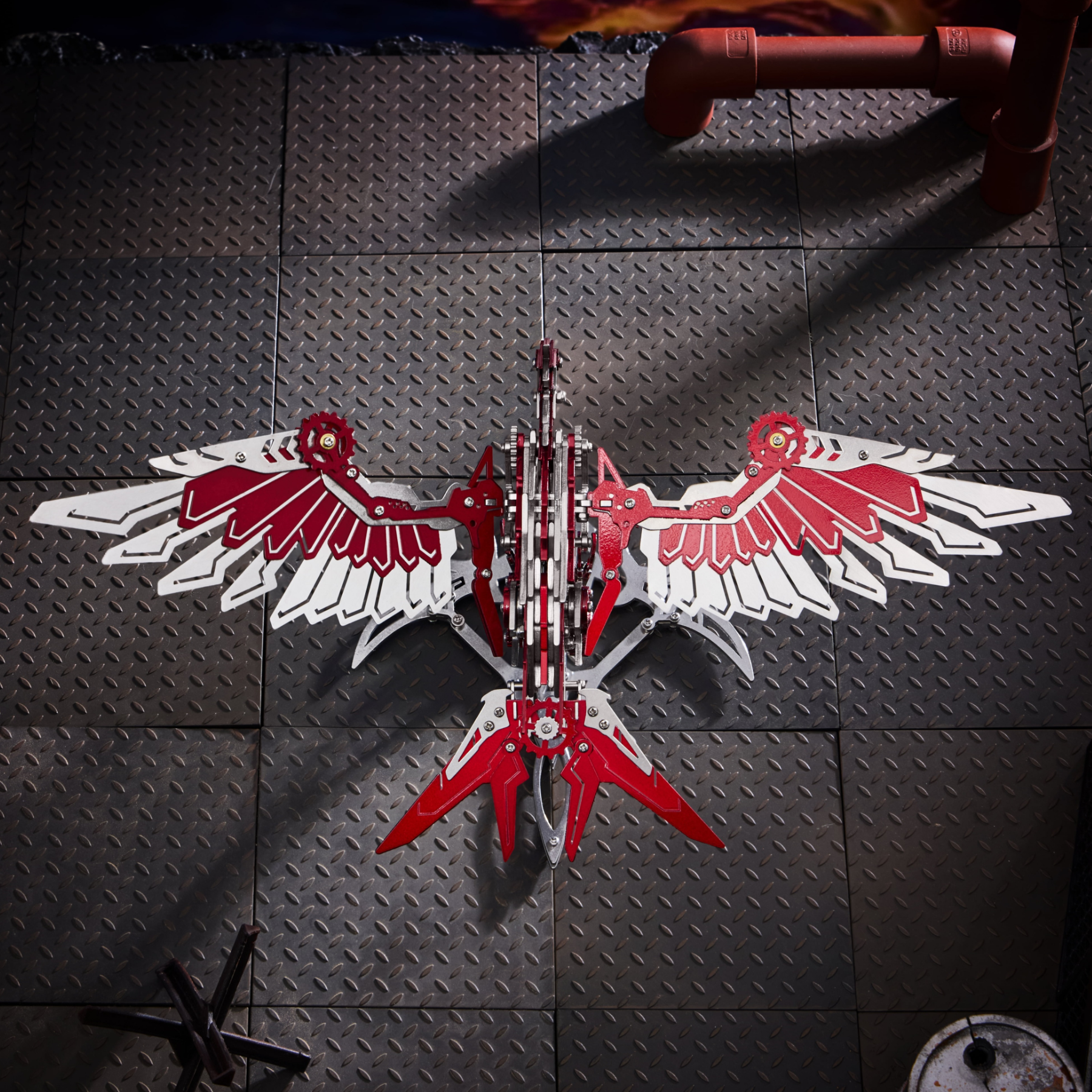 3D Stainless Steel Eagle Metal Puzzle – 279PCS Majestic Bird Model - 3D Metal Puzzle Kit | Karpenter Shop