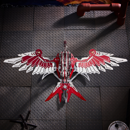 3D Stainless Steel Eagle Metal Puzzle – 279PCS Majestic Bird Model - 3D Metal Puzzle Kit | Karpenter Shop