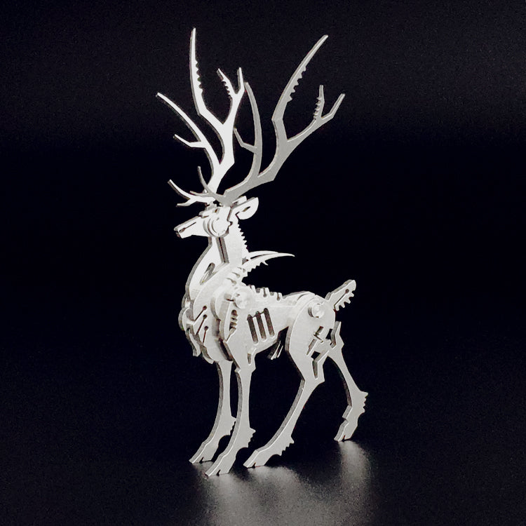 3D Metal Deer Mechanical Puzzle Model Kit - 3D Metal Puzzle Kit | Karpenter Shop