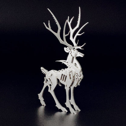 3D Metal Deer Mechanical Puzzle Model Kit - 3D Metal Puzzle Kit | Karpenter Shop
