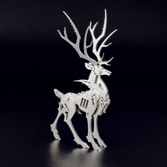 3D Metal Deer Mechanical Puzzle Model Kit - 3D Metal Puzzle Kit | Karpenter Shop