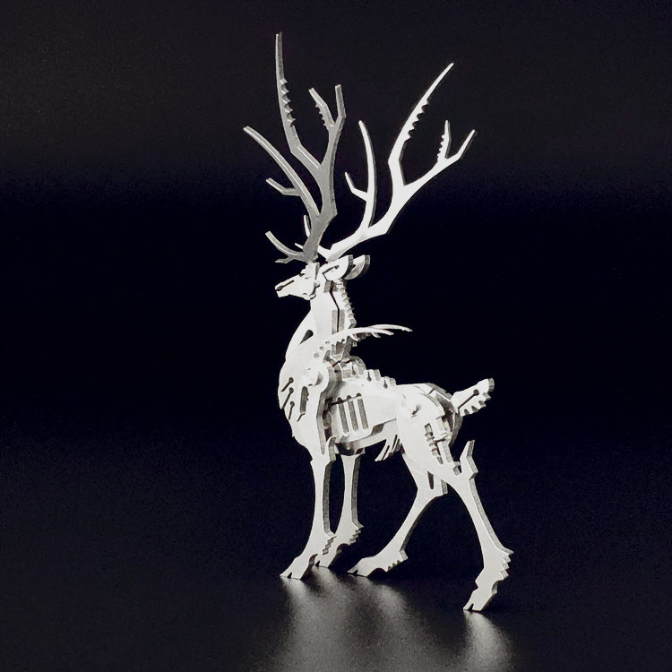 3D Metal Deer Mechanical Puzzle Model Kit - 3D Metal Puzzle Kit | Karpenter Shop