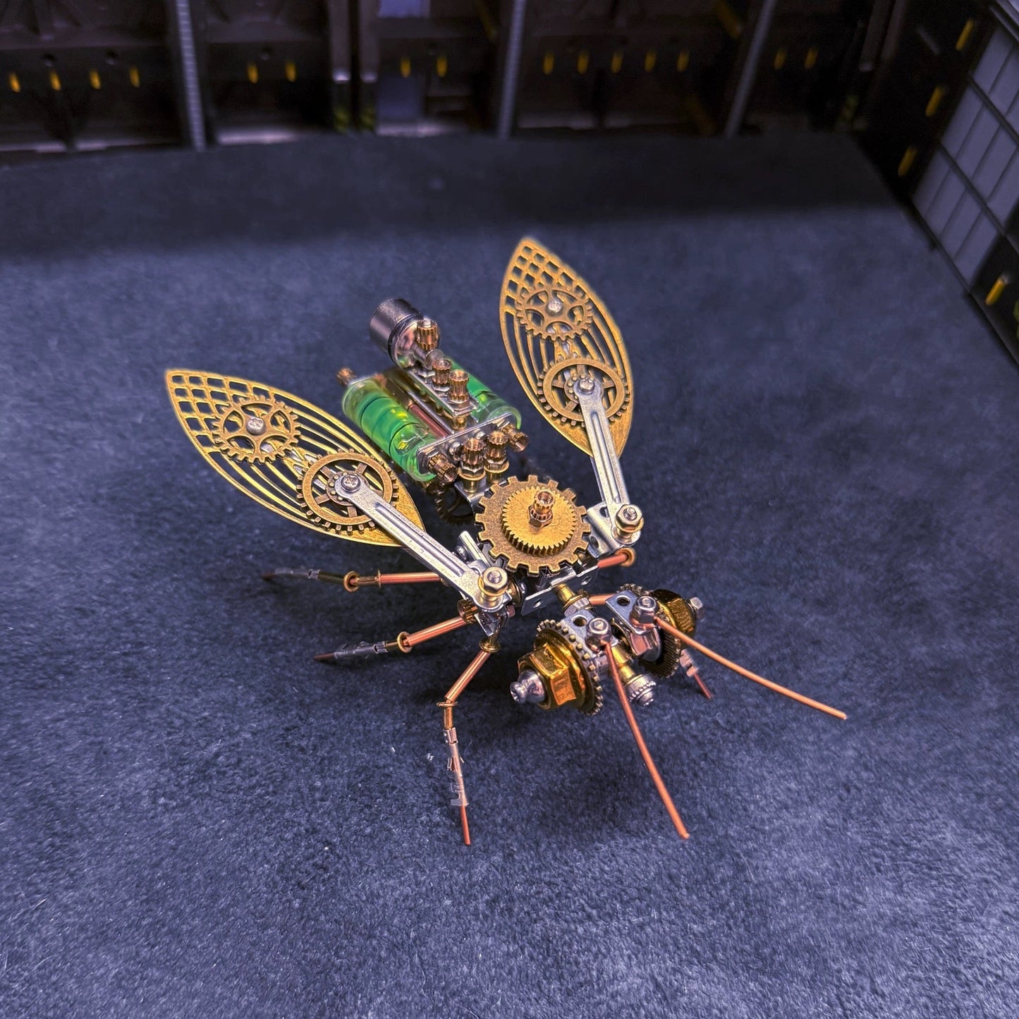 Steampunk Mechanical Bee 3D Metal Puzzle Model Kit - 3D Metal Puzzle Kit | Karpenter Shop