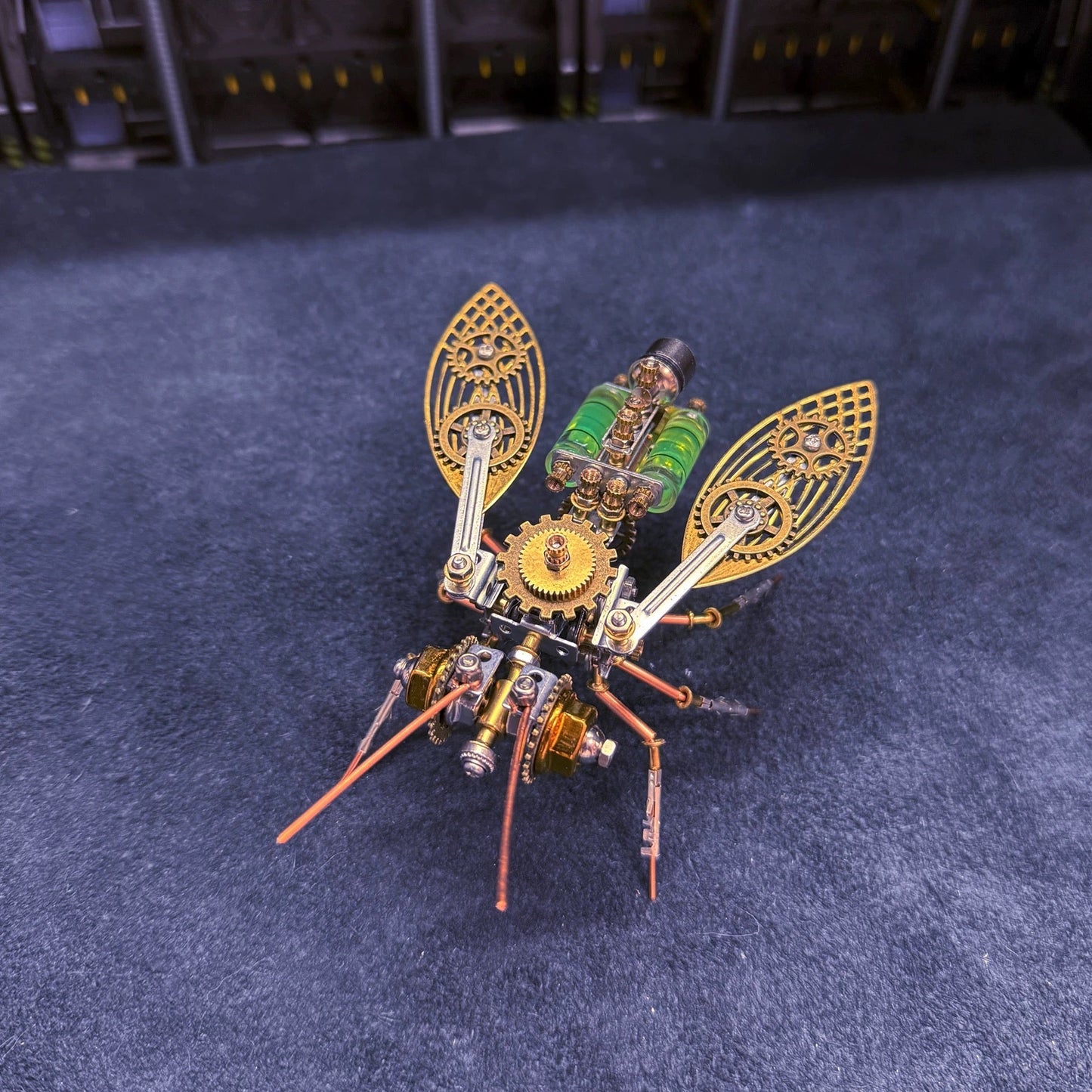 Steampunk Mechanical Bee 3D Metal Puzzle Model Kit - 3D Metal Puzzle Kit | Karpenter Shop
