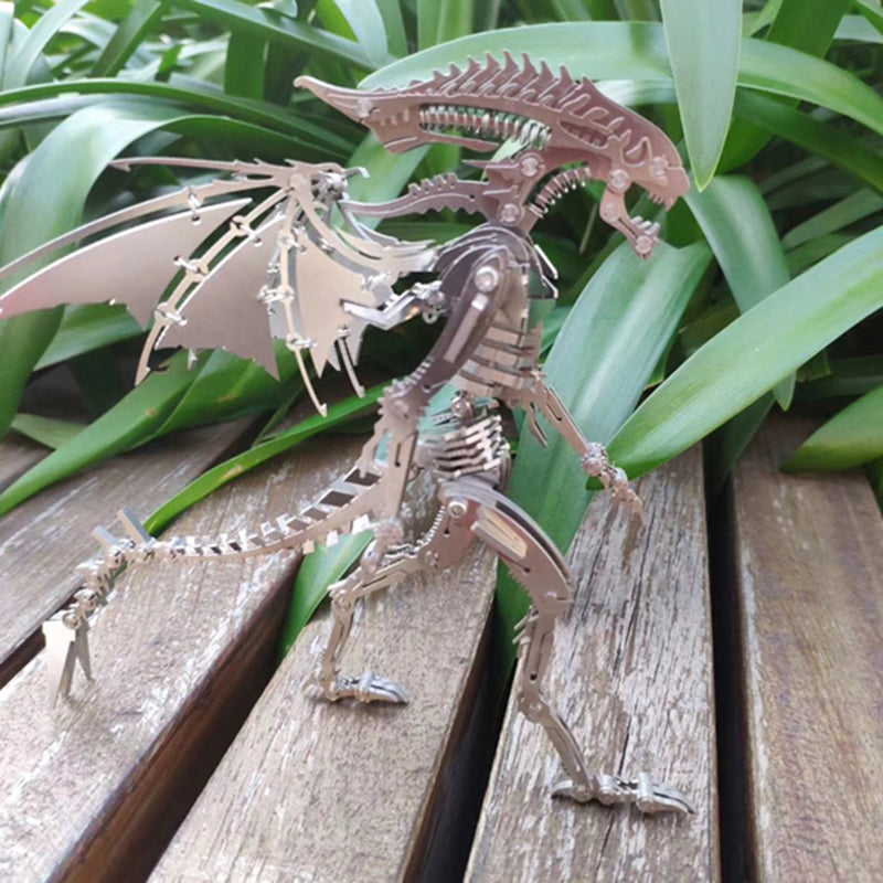 3D Alien Metal Model 200PCS Mechanical Puzzle Kit – Sci-Fi Series - 3D Metal Puzzle Kit | Karpenter Shop