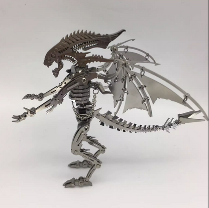 3D Alien Metal Model 200PCS Mechanical Puzzle Kit – Sci-Fi Series - 3D Metal Puzzle Kit | Karpenter Shop