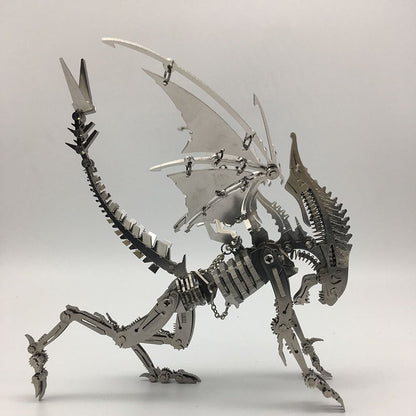 3D Alien Metal Model 200PCS Mechanical Puzzle Kit – Sci-Fi Series - 3D Metal Puzzle Kit | Karpenter Shop
