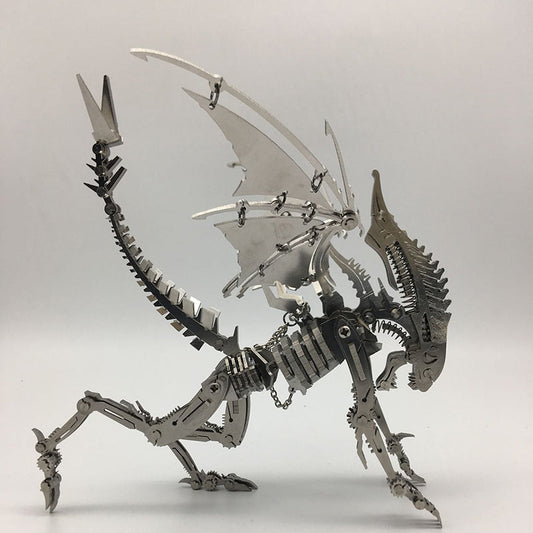 3D Alien Metal Model 200PCS Mechanical Puzzle Kit – Sci-Fi Series - 3D Metal Puzzle Kit | Karpenter Shop