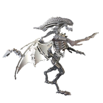 3D Alien Metal Model 200PCS Mechanical Puzzle Kit – Sci-Fi Series - 3D Metal Puzzle Kit | Karpenter Shop