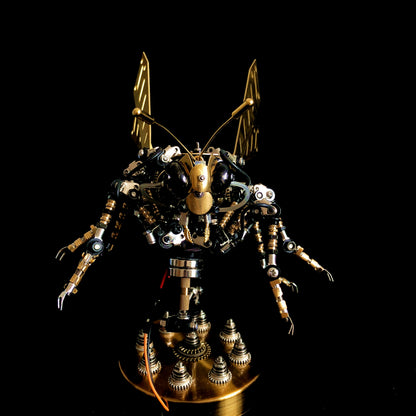 3D Metal DIY Mechanical Wasp Insects Puzzle Model Kit Assembly Jigsaw Crafts - 3D Metal Puzzle Kit | Karpenter Shop