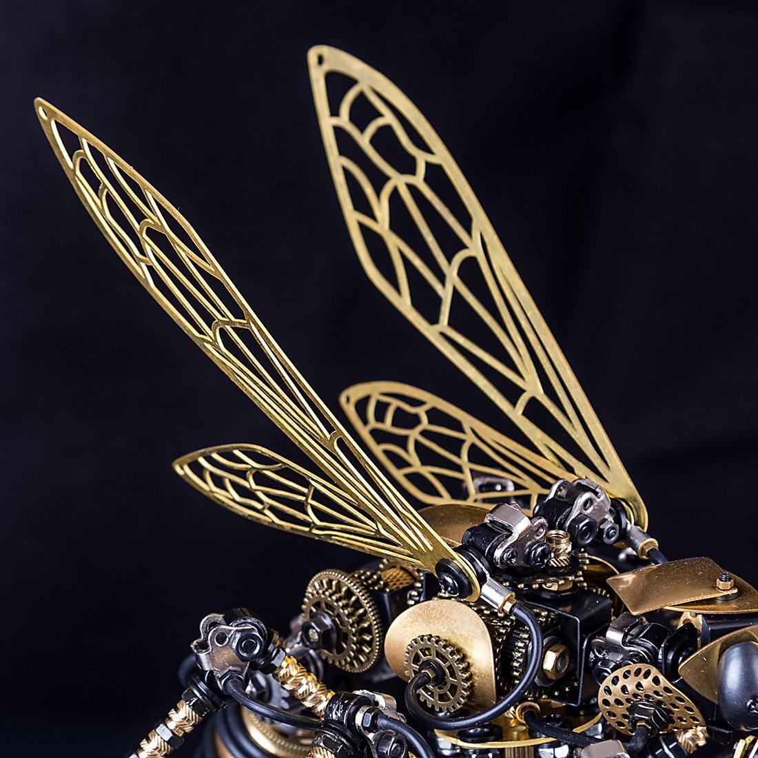 3D Metal DIY Mechanical Wasp Insects Puzzle Model Kit Assembly Jigsaw Crafts - 3D Metal Puzzle Kit | Karpenter Shop