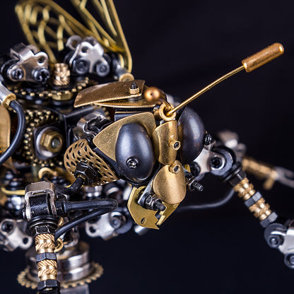 3D Metal DIY Mechanical Wasp Insects Puzzle Model Kit Assembly Jigsaw Crafts - 3D Metal Puzzle Kit | Karpenter Shop