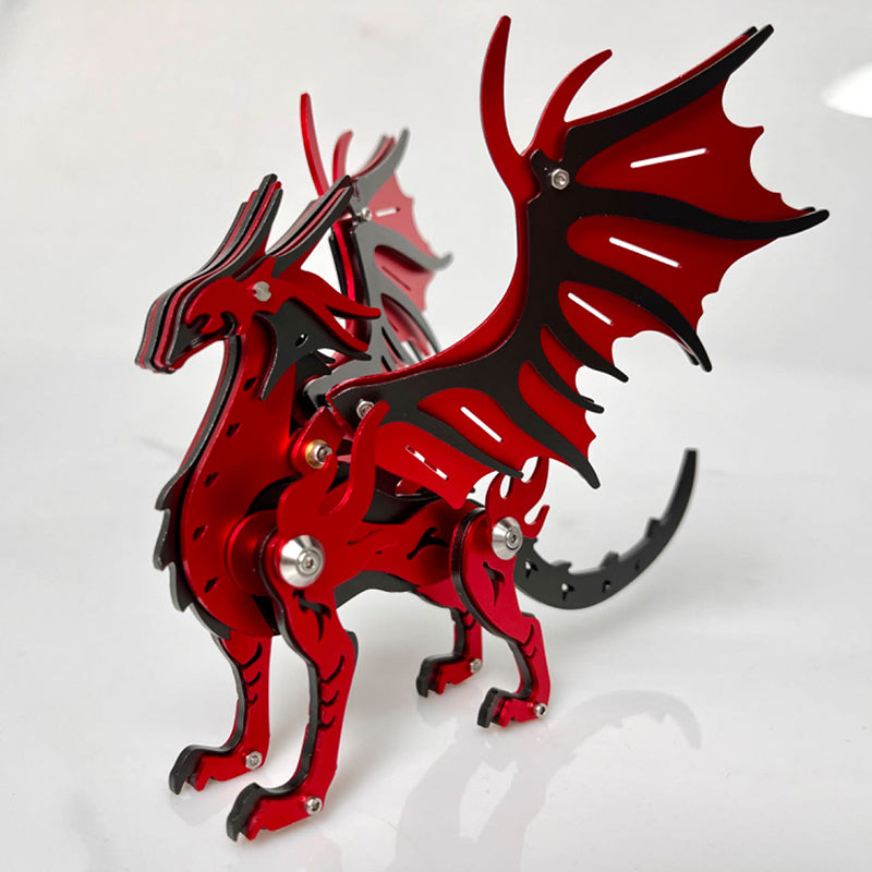 3D Metal Pterosaur Puzzle Model Kit Mythical Creature Dragon Series - 3D Metal Puzzle Kit | Karpenter Shop