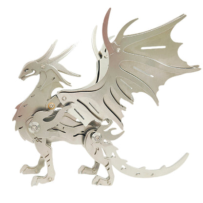 3D Metal Pterosaur Puzzle Model Kit Mythical Creature Dragon Series - 3D Metal Puzzle Kit | Karpenter Shop