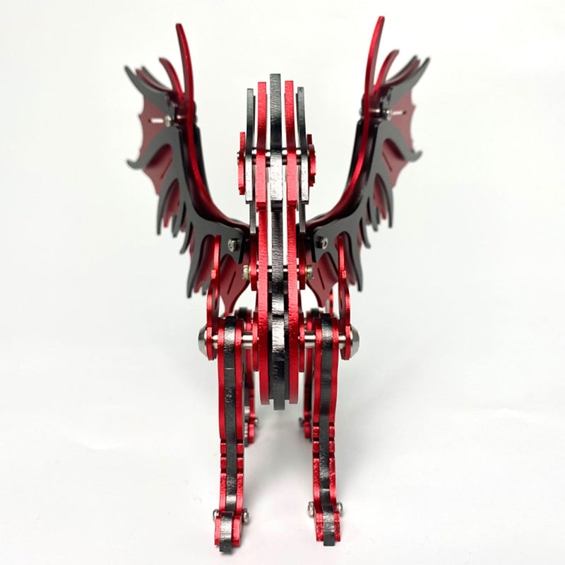 3D Metal Pterosaur Puzzle Model Kit Mythical Creature Dragon Series - 3D Metal Puzzle Kit | Karpenter Shop