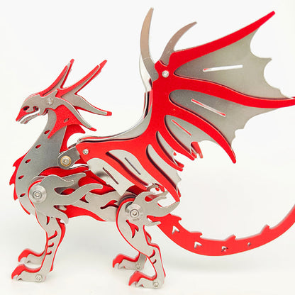 3D Metal Pterosaur Puzzle Model Kit Mythical Creature Dragon Series - 3D Metal Puzzle Kit | Karpenter Shop