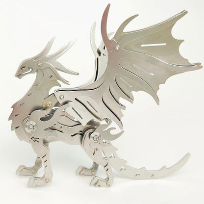 3D Metal Pterosaur Puzzle Model Kit Mythical Creature Dragon Series - 3D Metal Puzzle Kit | Karpenter Shop