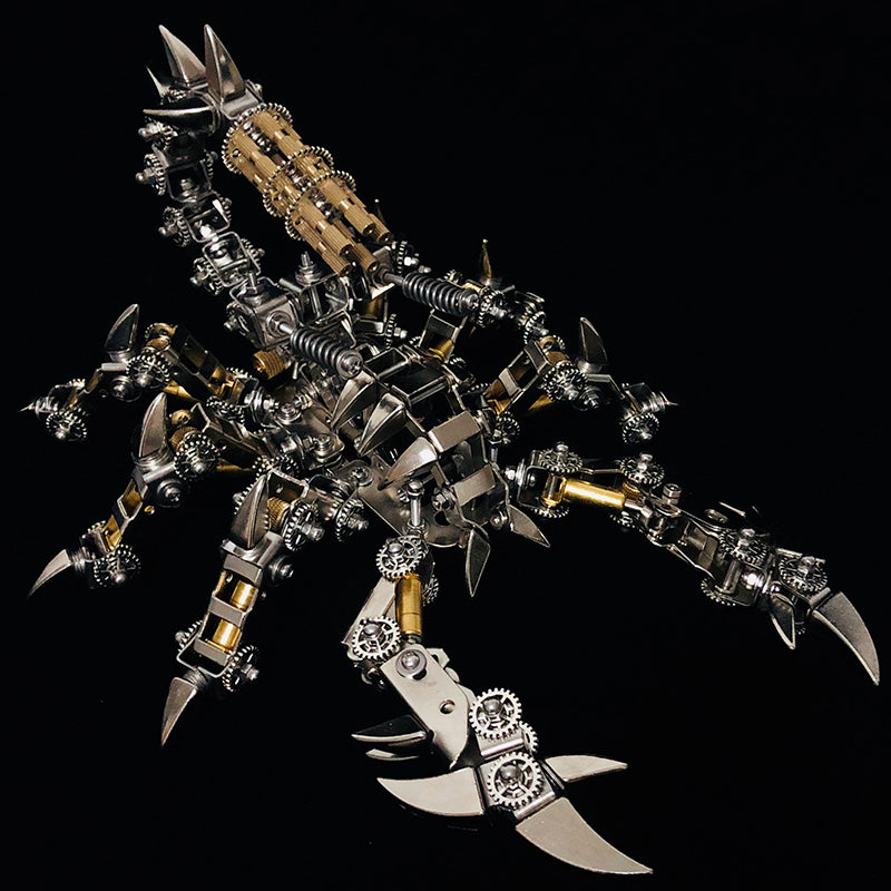 3D Mechanical War Scorpion Metal Puzzle – DIY Assembly Model - 3D Metal Puzzle Kit | Karpenter Shop