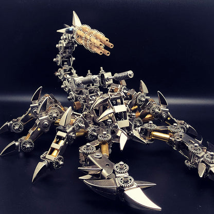 3D Mechanical War Scorpion Metal Puzzle – DIY Assembly Model - 3D Metal Puzzle Kit | Karpenter Shop
