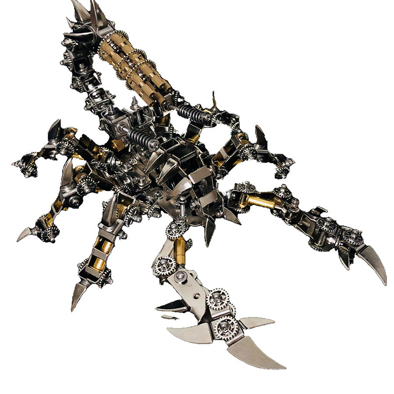 3D Mechanical War Scorpion Metal Puzzle – DIY Assembly Model - 3D Metal Puzzle Kit | Karpenter Shop