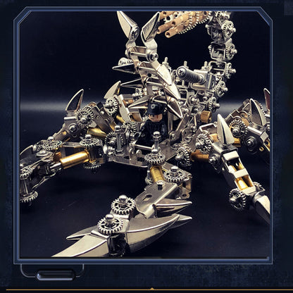 3D Mechanical War Scorpion Metal Puzzle – DIY Assembly Model - 3D Metal Puzzle Kit | Karpenter Shop