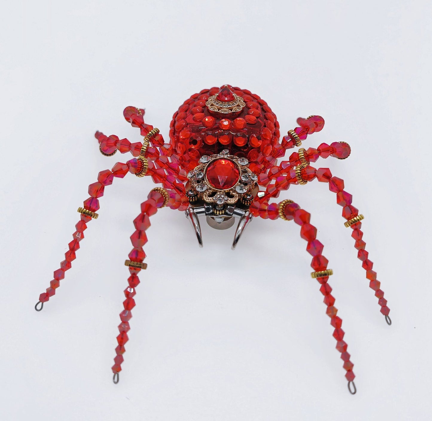 Steampunk Mechanical Crystal Spider 3D Metal Model Building Kit with Music Box - 3D Metal Puzzle Kit | Karpenter Shop