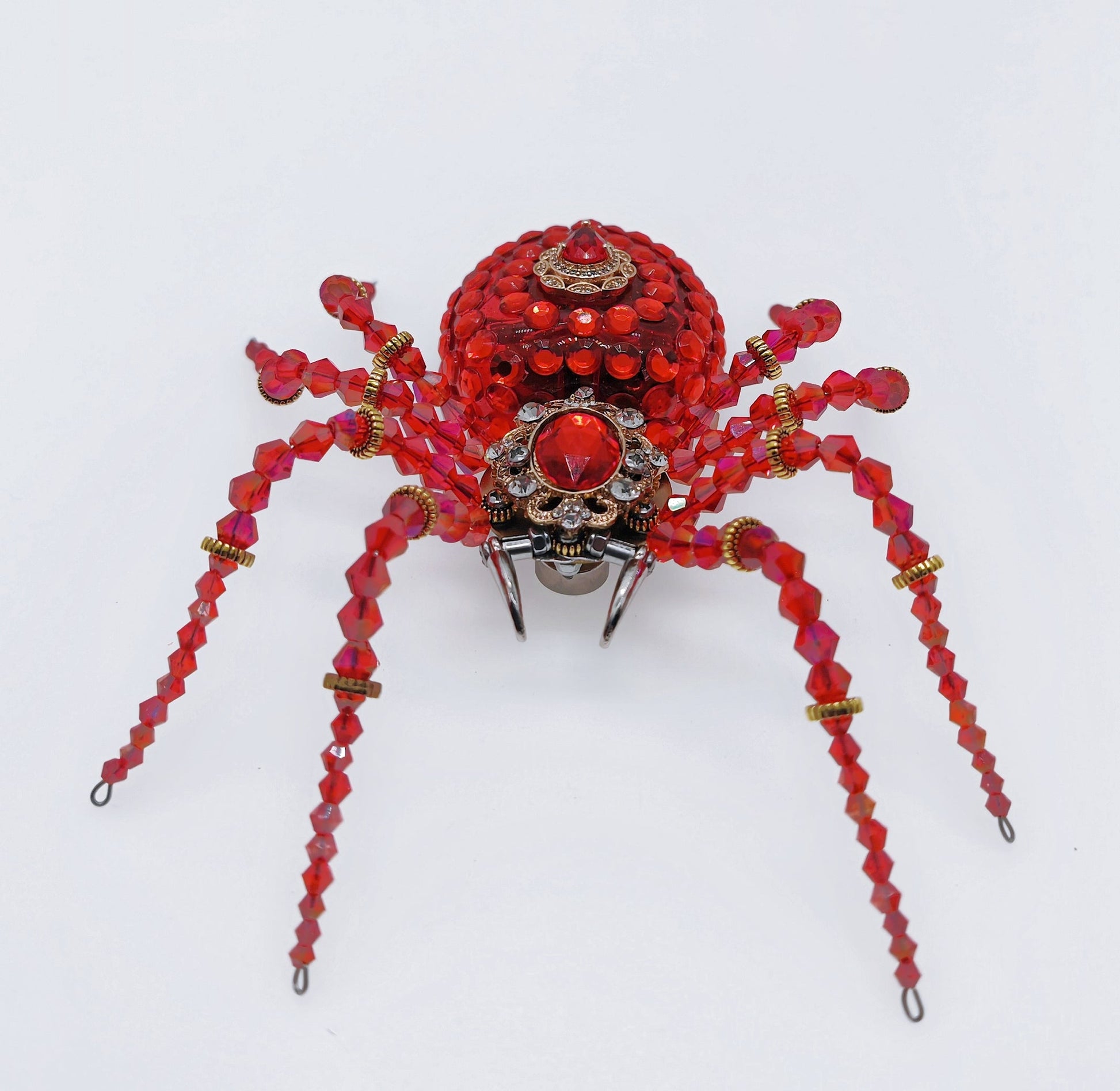 Steampunk Mechanical Crystal Spider 3D Metal Model Building Kit with Music Box - 3D Metal Puzzle Kit | Karpenter Shop