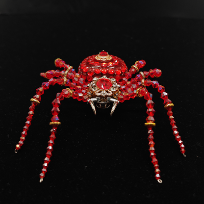 Steampunk Mechanical Crystal Spider 3D Metal Model Building Kit with Music Box - 3D Metal Puzzle Kit | Karpenter Shop