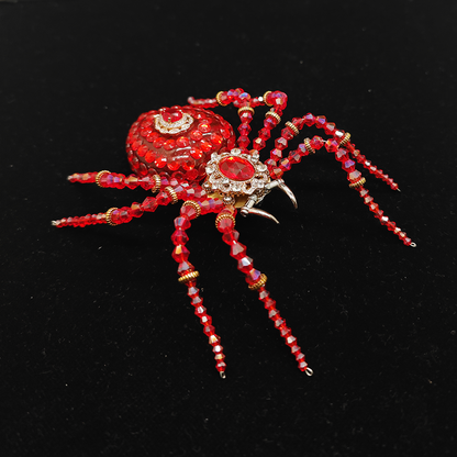 Steampunk Mechanical Crystal Spider 3D Metal Model Building Kit with Music Box - 3D Metal Puzzle Kit | Karpenter Shop