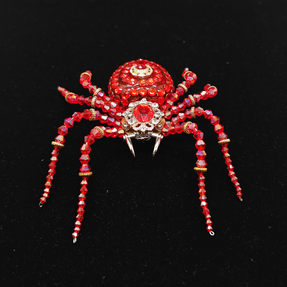Steampunk Mechanical Crystal Spider 3D Metal Model Building Kit with Music Box - 3D Metal Puzzle Kit | Karpenter Shop
