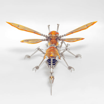 Cyberpunk Mecha Hornet Wasp Premium Metal Model Kit Insect Series - 3D Metal Puzzle Kit | Karpenter Shop