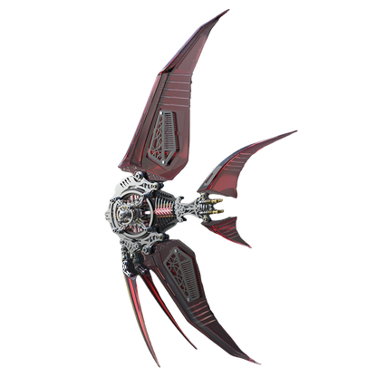 Mechanical Angelfish 3D Metal Puzzle Model Marine Life Series - 3D Metal Puzzle Kit | Karpenter Shop