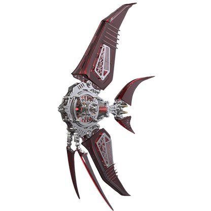 Mechanical Angelfish 3D Metal Puzzle Model Marine Life Series - 3D Metal Puzzle Kit | Karpenter Shop