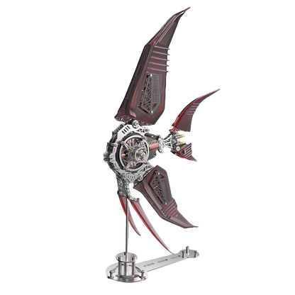 Mechanical Angelfish 3D Metal Puzzle Model Marine Life Series - 3D Metal Puzzle Kit | Karpenter Shop