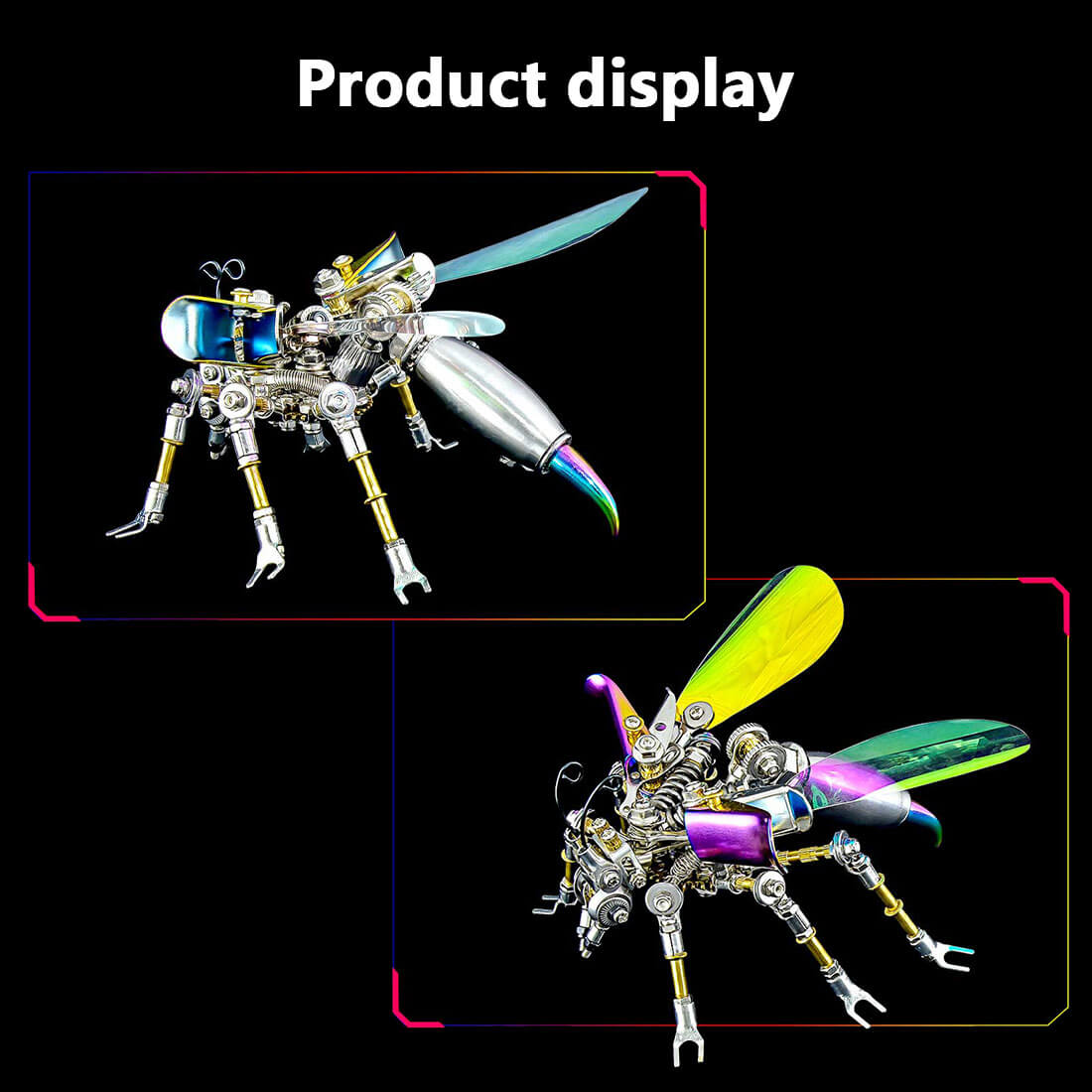 Punk 3D Metal Insect Puzzle Model Kit - 3D Metal Puzzle Kit | Karpenter Shop