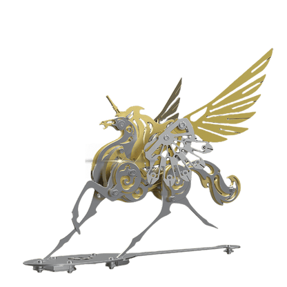 Unicorn 3D Metal Model Puzzle Colorful Kit Mythical Creature - 3D Metal Puzzle Kit | Karpenter Shop