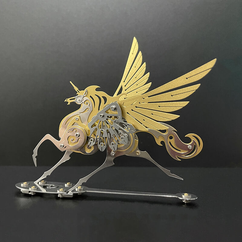 Unicorn 3D Metal Model Puzzle Colorful Kit Mythical Creature - 3D Metal Puzzle Kit | Karpenter Shop