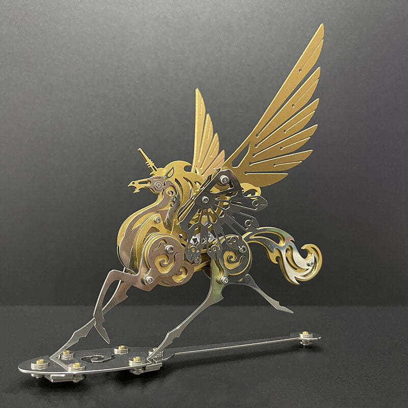 Unicorn 3D Metal Model Puzzle Colorful Kit Mythical Creature - 3D Metal Puzzle Kit | Karpenter Shop