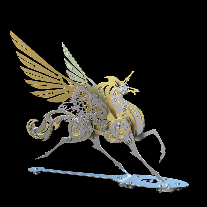 Unicorn 3D Metal Model Puzzle Colorful Kit Mythical Creature - 3D Metal Puzzle Kit | Karpenter Shop