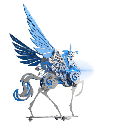 Unicorn 3D Metal Model Puzzle Colorful Kit Mythical Creature - 3D Metal Puzzle Kit | Karpenter Shop