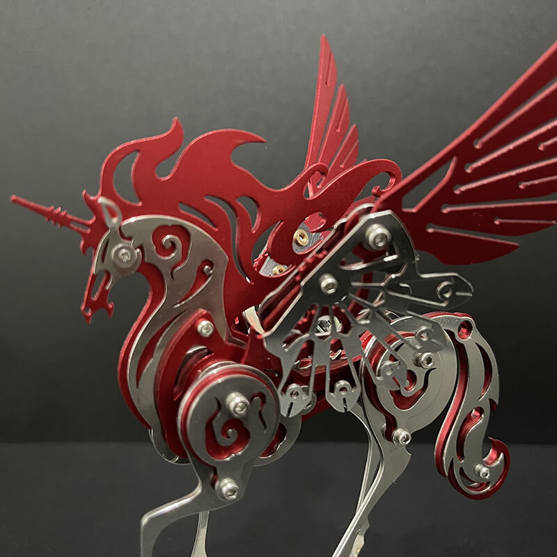 Unicorn 3D Metal Model Puzzle Colorful Kit Mythical Creature - 3D Metal Puzzle Kit | Karpenter Shop