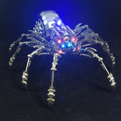 Steel Beast Spider King 3D Metal Puzzle – Mechanical Insect Model - 3D Metal Puzzle Kit | Karpenter Shop