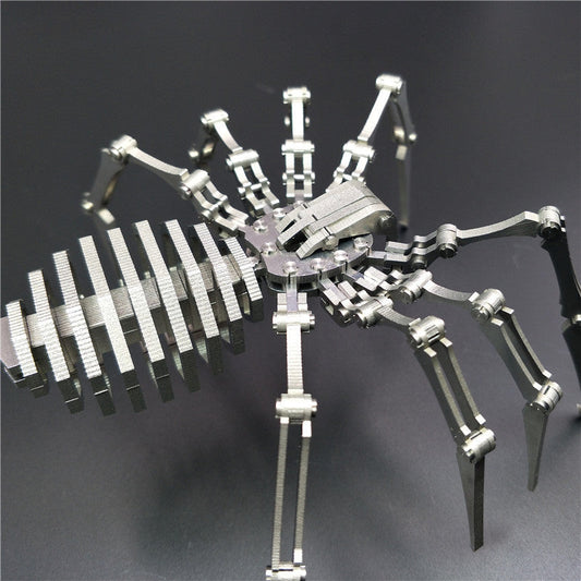 3D Metal Spider Mechanical Puzzle Model Kit - 3D Metal Puzzle Kit | Karpenter Shop