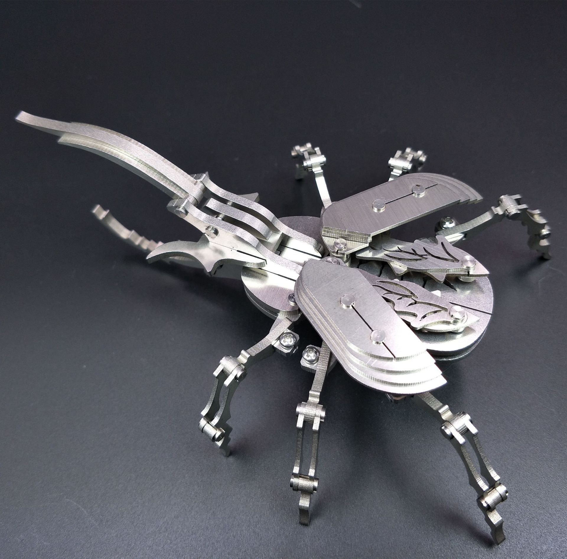 3D Metal Iron Beetle Insect Mechanical Puzzle Model Kit - 3D Metal Puzzle Kit | Karpenter Shop
