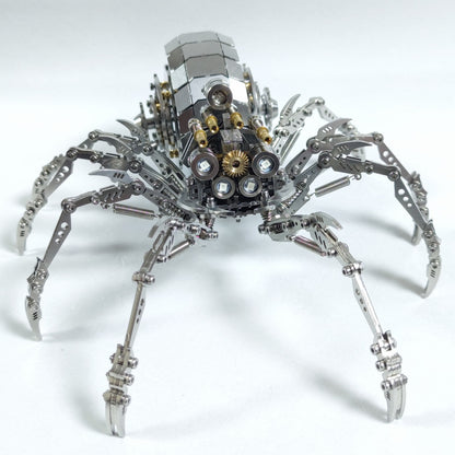 Steel Beast Spider King 3D Metal Puzzle – Mechanical Insect Model - 3D Metal Puzzle Kit | Karpenter Shop