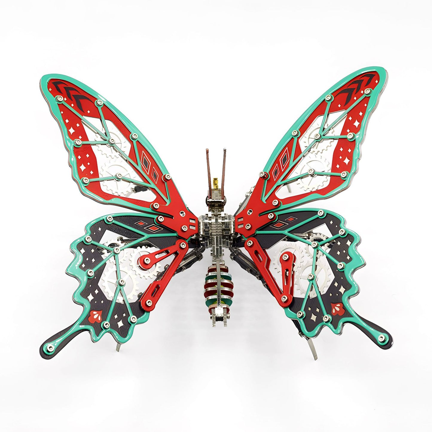 Steel Mechanical Butterfly 3D Metal Puzzle – Fantasy Model Kit - 3D Metal Puzzle Kit | Karpenter Shop